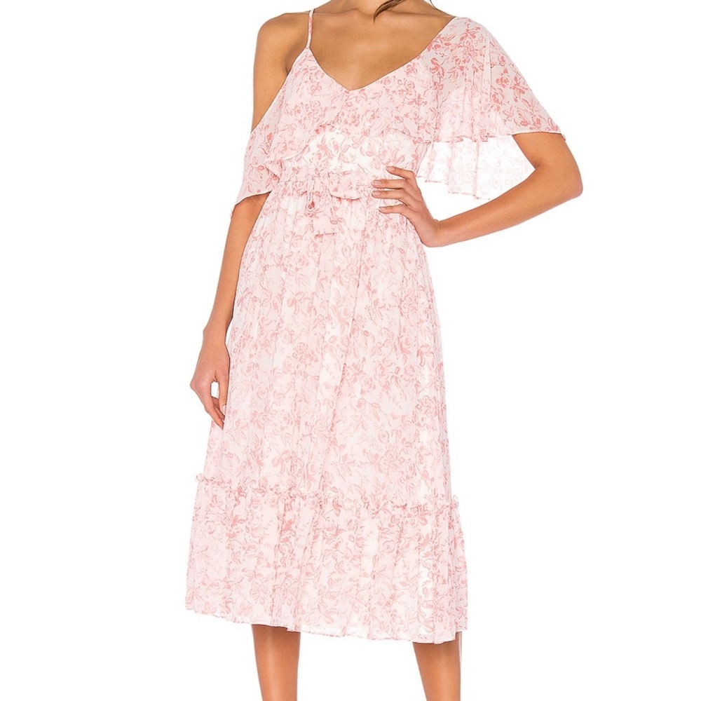 Lovers & Friends Pink Maxi Dress